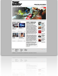 New Flash / HTML site for Timebased