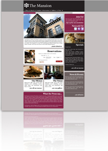 new CMS/HTML site for Dulwich Gastropub